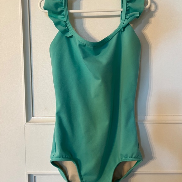 Jo + Jax Ruffled Up Leotard (Youth Large/like 10/12) - Picture 1 of 6